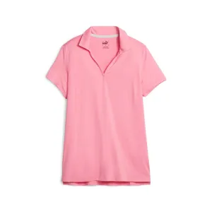 Puma Womens CLOUDSPUN Coast Polo - Strawberry Burst Heather
