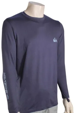 Quiksilver Everyday Surf - Long Sleeve UPF 50 Surf T-Shirt for Men- Crown Blue