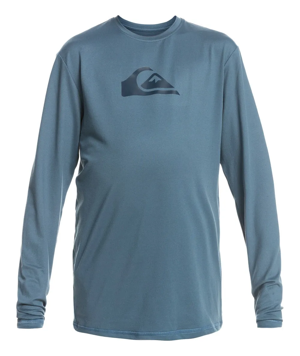 Quiksilver Solid Streak Long Sleeve Youth UPF 50 Surf Tee