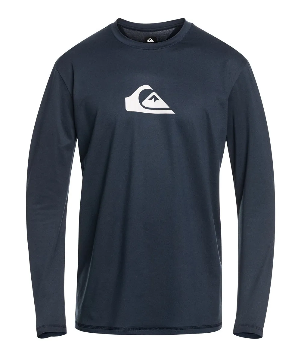 Quiksilver Solid Streak Long Sleeve Youth UPF 50 Surf Tee