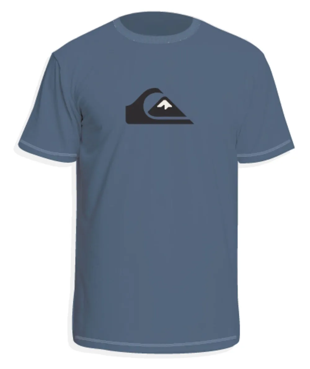 Quiksilver Solid Streak Short Sleeve UPF 50 Surf Tee