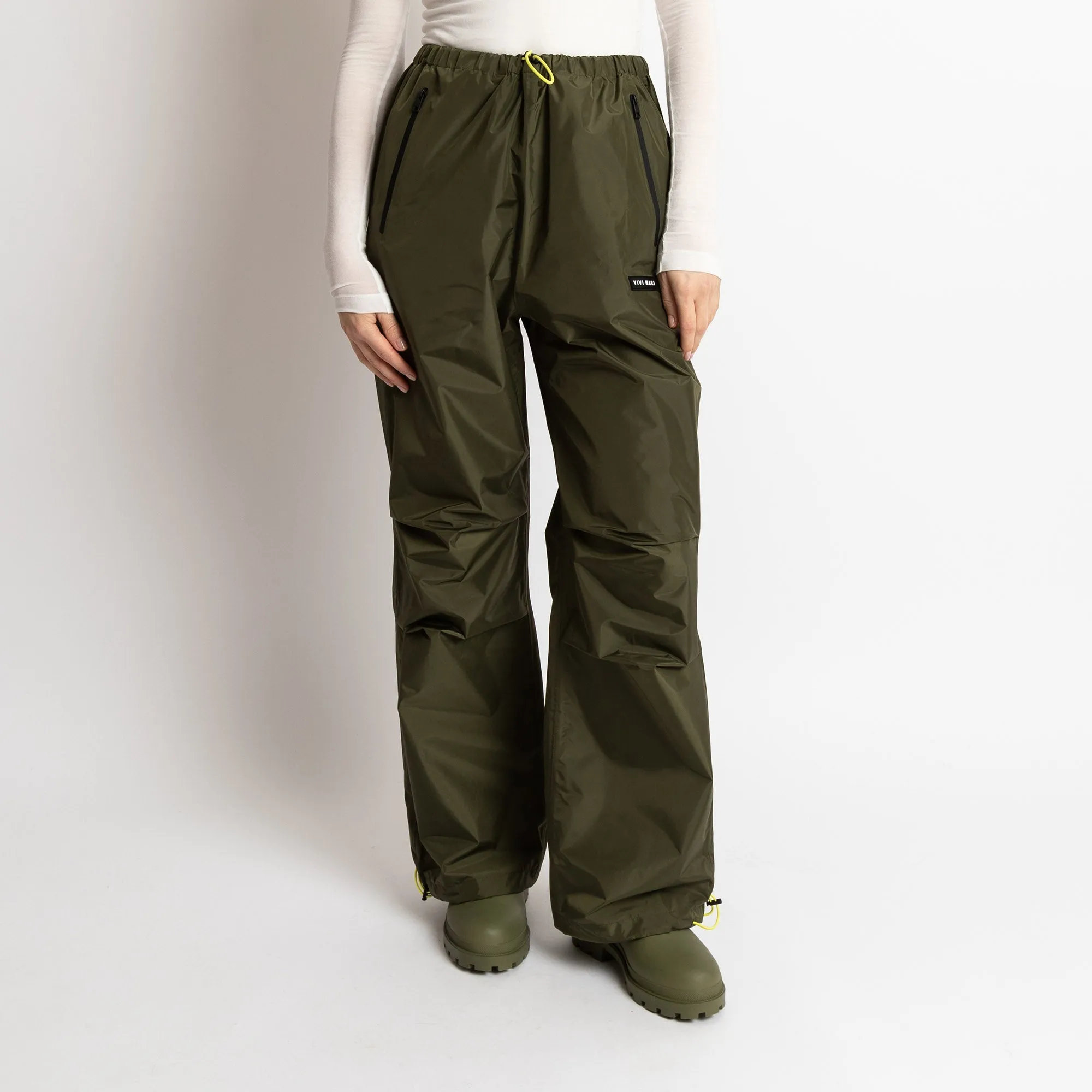 Rain Pants solid olive