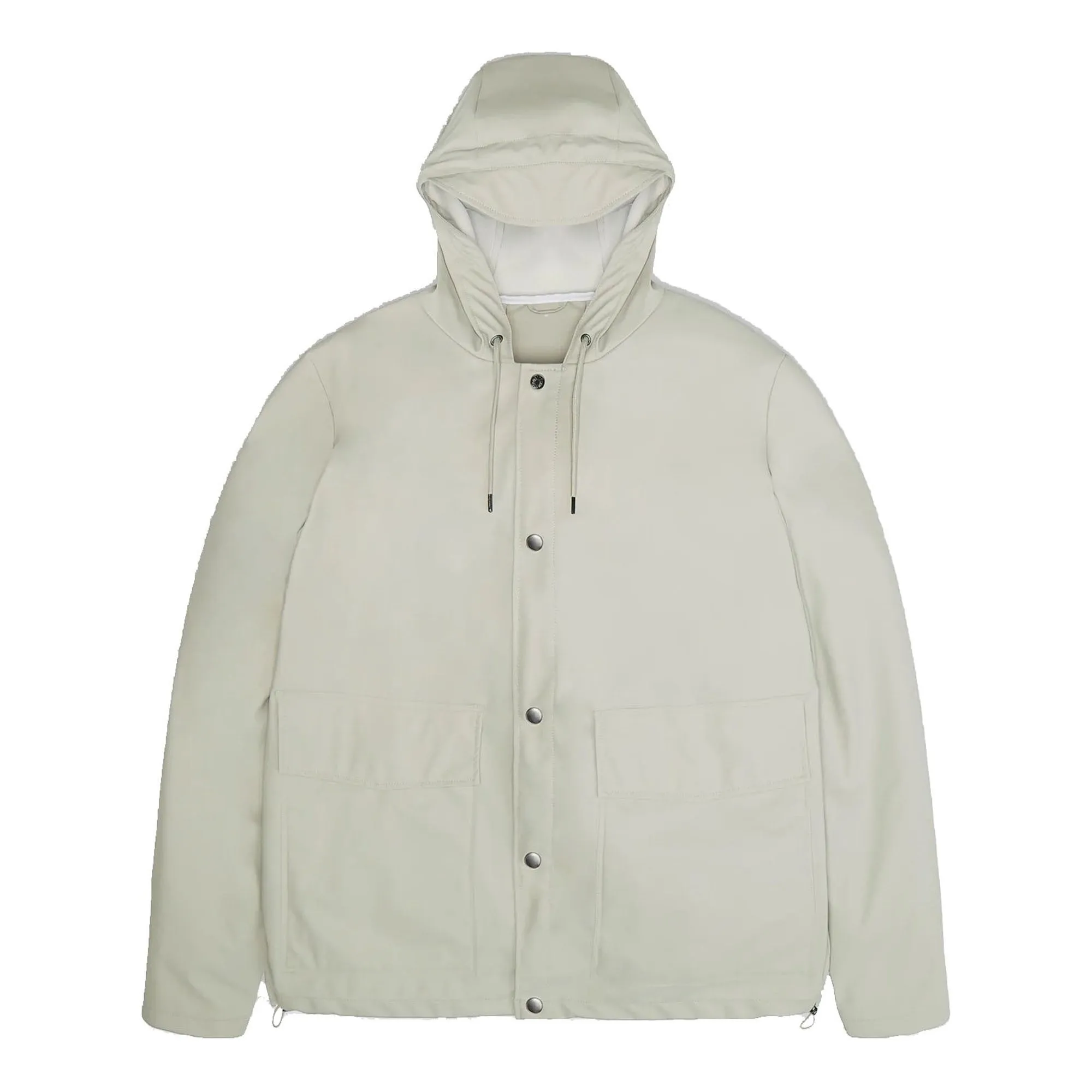 RAINS SHORT HOODED COAT