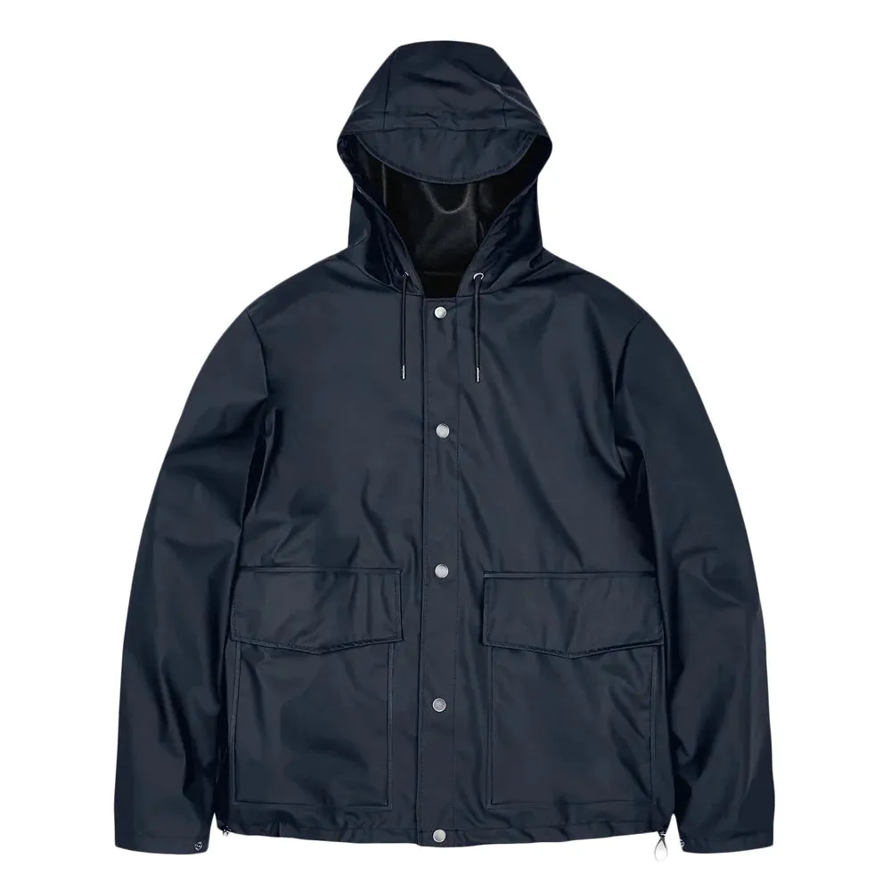 RAINS SHORT HOODED COAT
