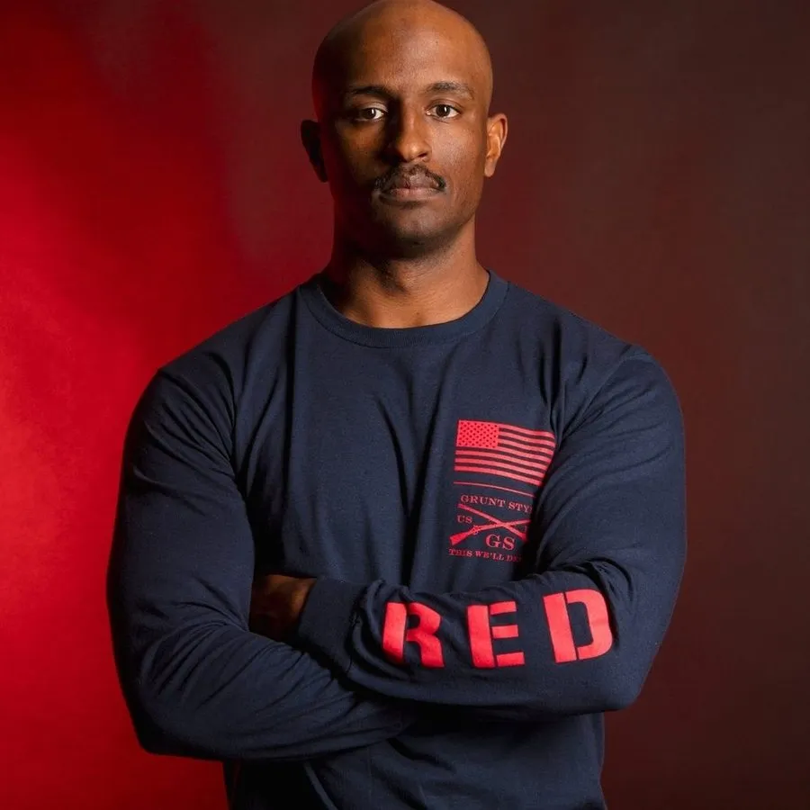 RED Friday Long Sleeve - Navy