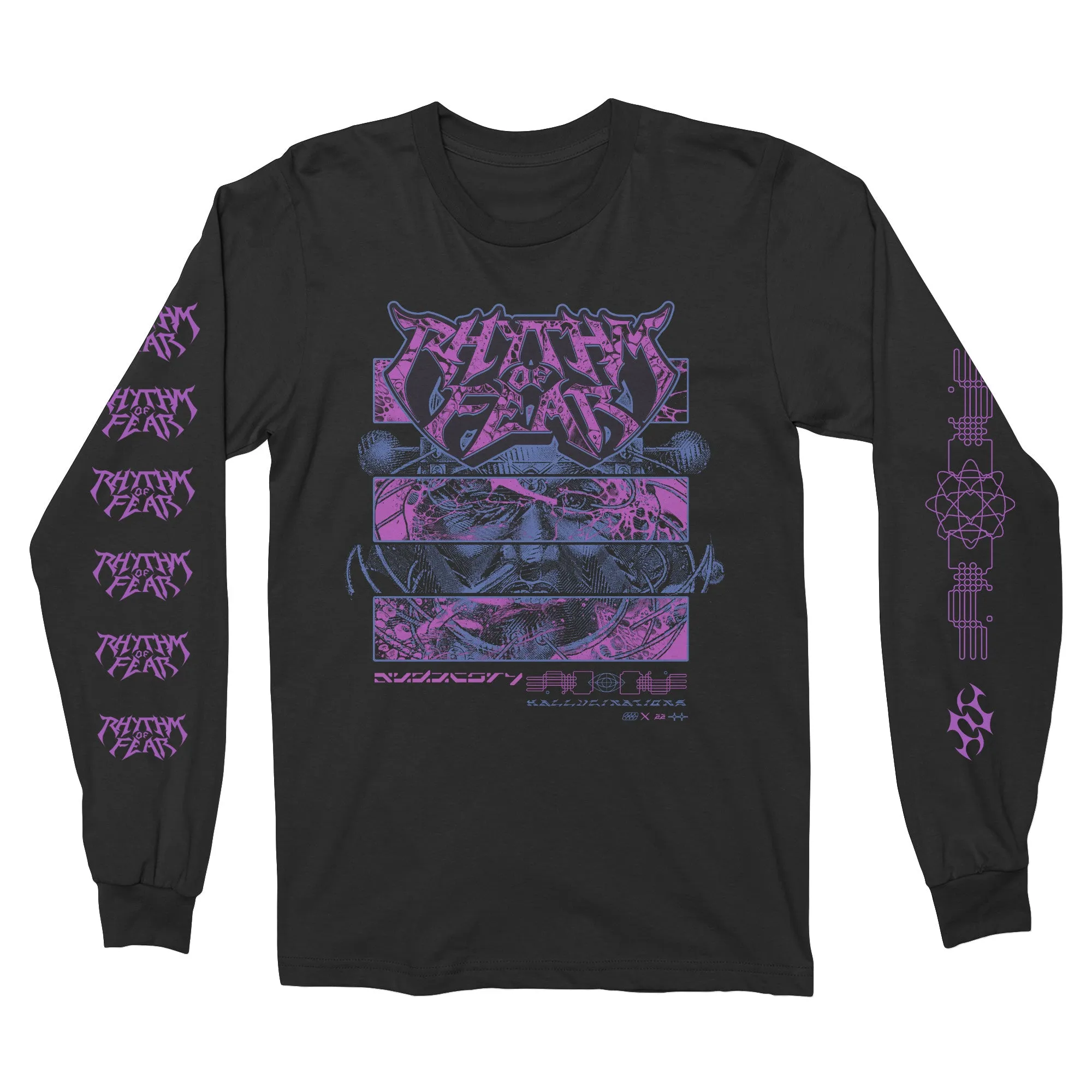 Rhythm Of Fear - Metal Head long sleeve