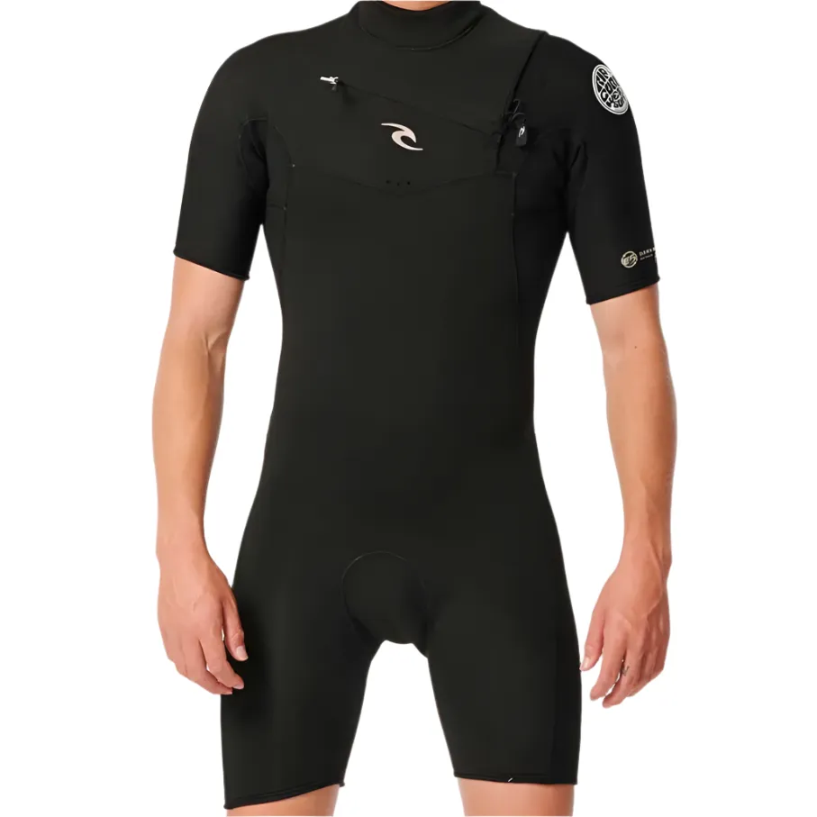 Rip Curl Dawn Patrol 2mm C/Z Spring Suit - Mens - Black
