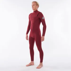 Rip Curl Dawn Patrol Performance 3/2 C/Z Summer Wetsuit  - Maroon