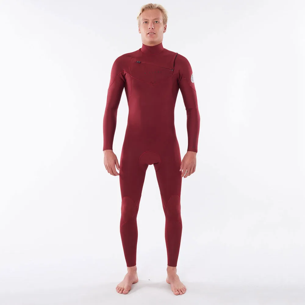 Rip Curl Dawn Patrol Performance 3/2 C/Z Summer Wetsuit  - Maroon