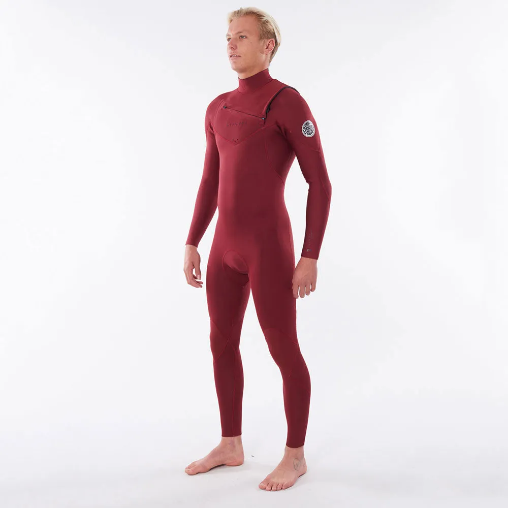 Rip Curl Dawn Patrol Performance 3/2 C/Z Summer Wetsuit  - Maroon