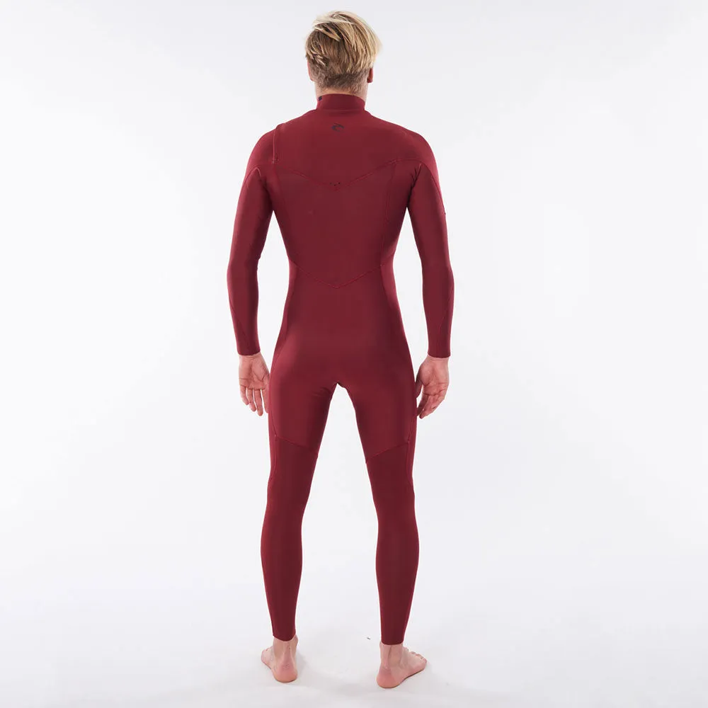 Rip Curl Dawn Patrol Performance 3/2 C/Z Summer Wetsuit  - Maroon