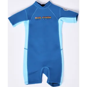 Rip Curl Groms Omega BZ Spring Suit - Aqua