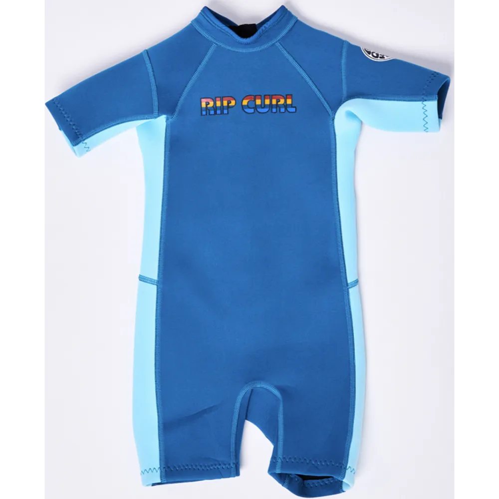 Rip Curl Groms Omega BZ Spring Suit - Aqua