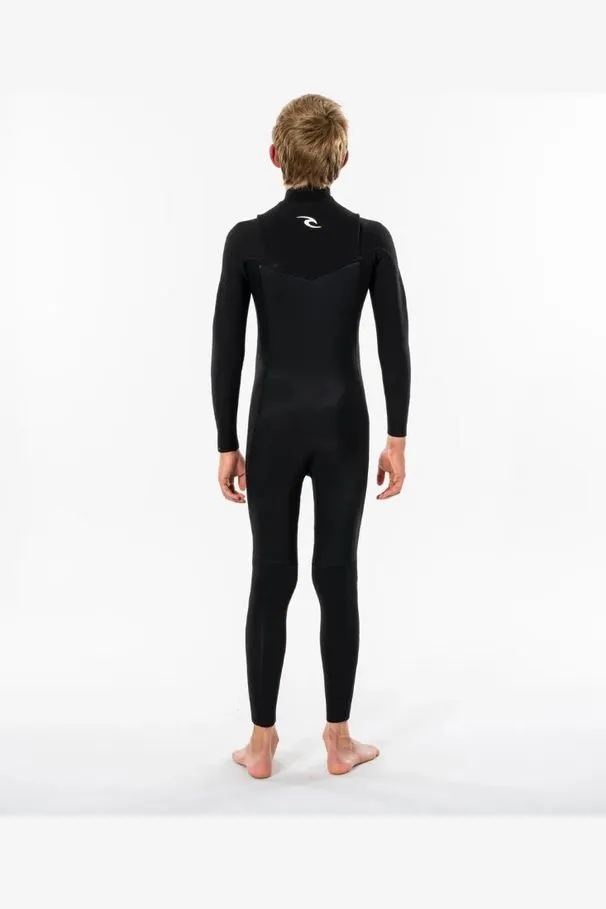 RIP CURL JUNIOR DAWN PATROL 43GB C/ZIP - BLACK