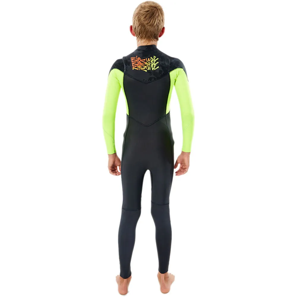 Rip Curl Junior Dawn Patrol 5/3mm CZ Winter Wetsuit - F Lemon