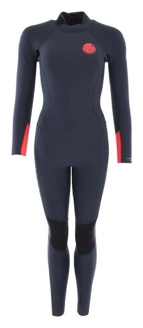 Rip Curl Women'S Dawn Patrol 5/3mm Wetsuit - Back Zip