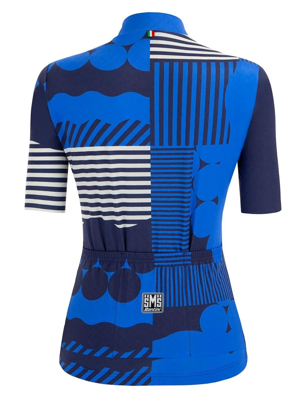Santini Giada Optic Womens Cycling Jersey (Blue)