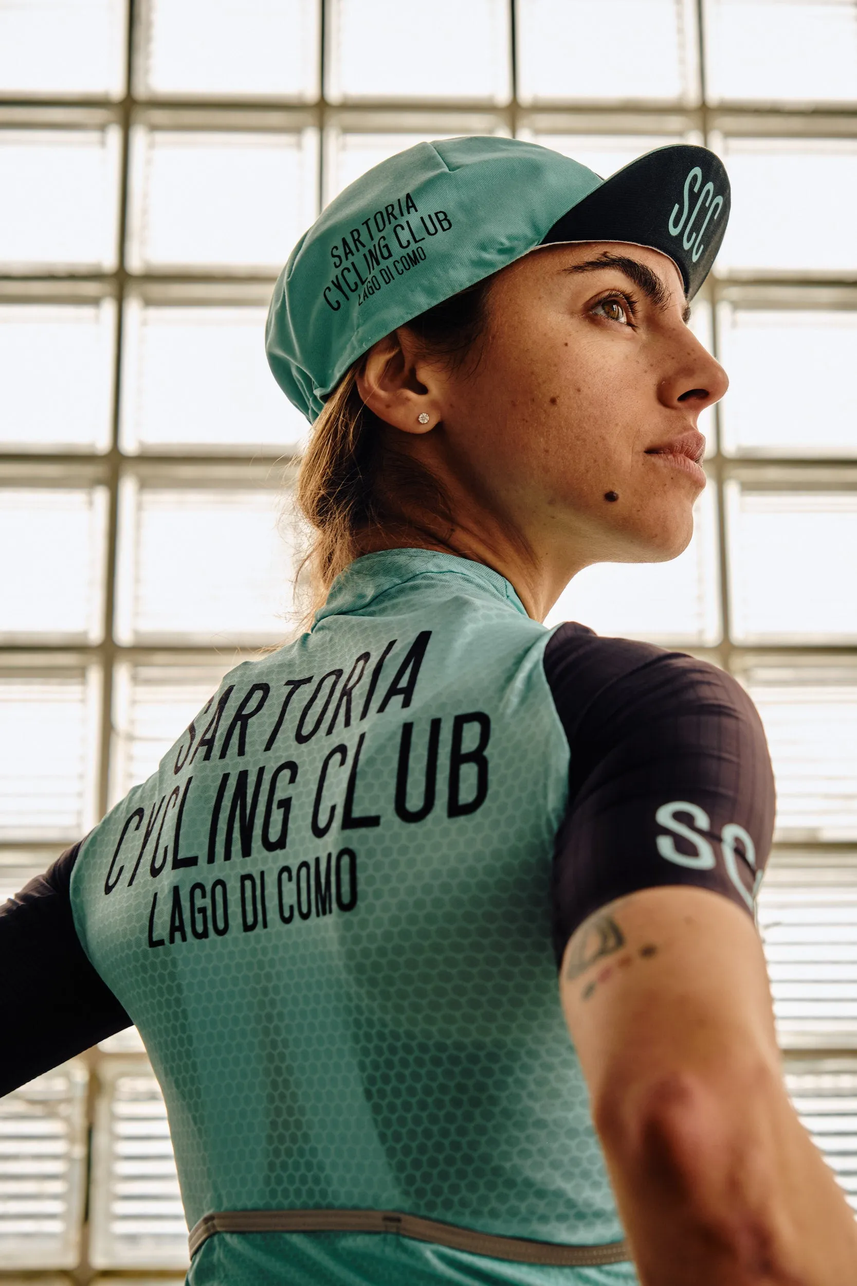 SCC aero jersey - Light green and Black