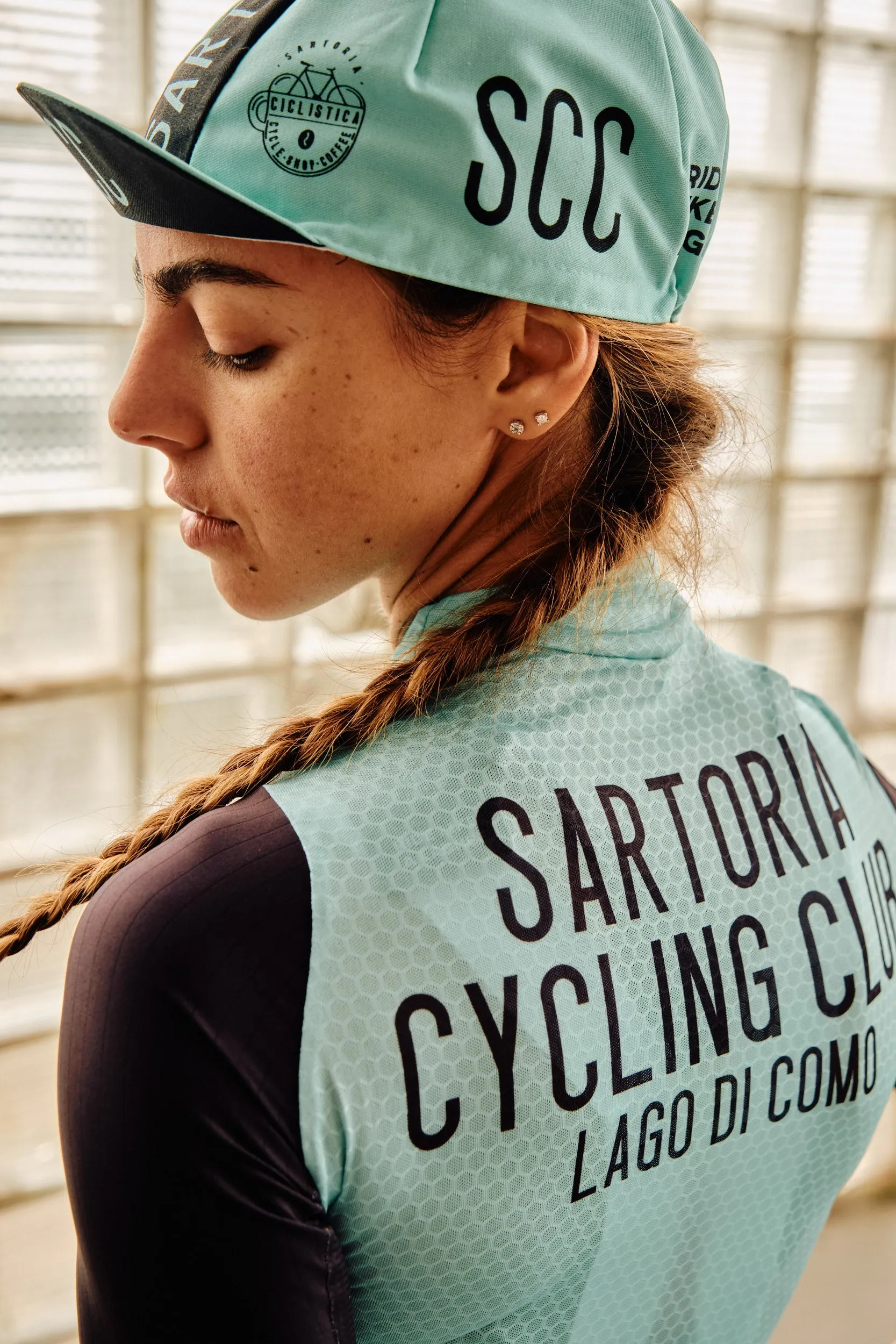 SCC aero jersey - Light green and Black