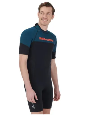SEA-DOO MEN'S NEOPRENE 3 MM ESCAPE SHORTY WETSUIT