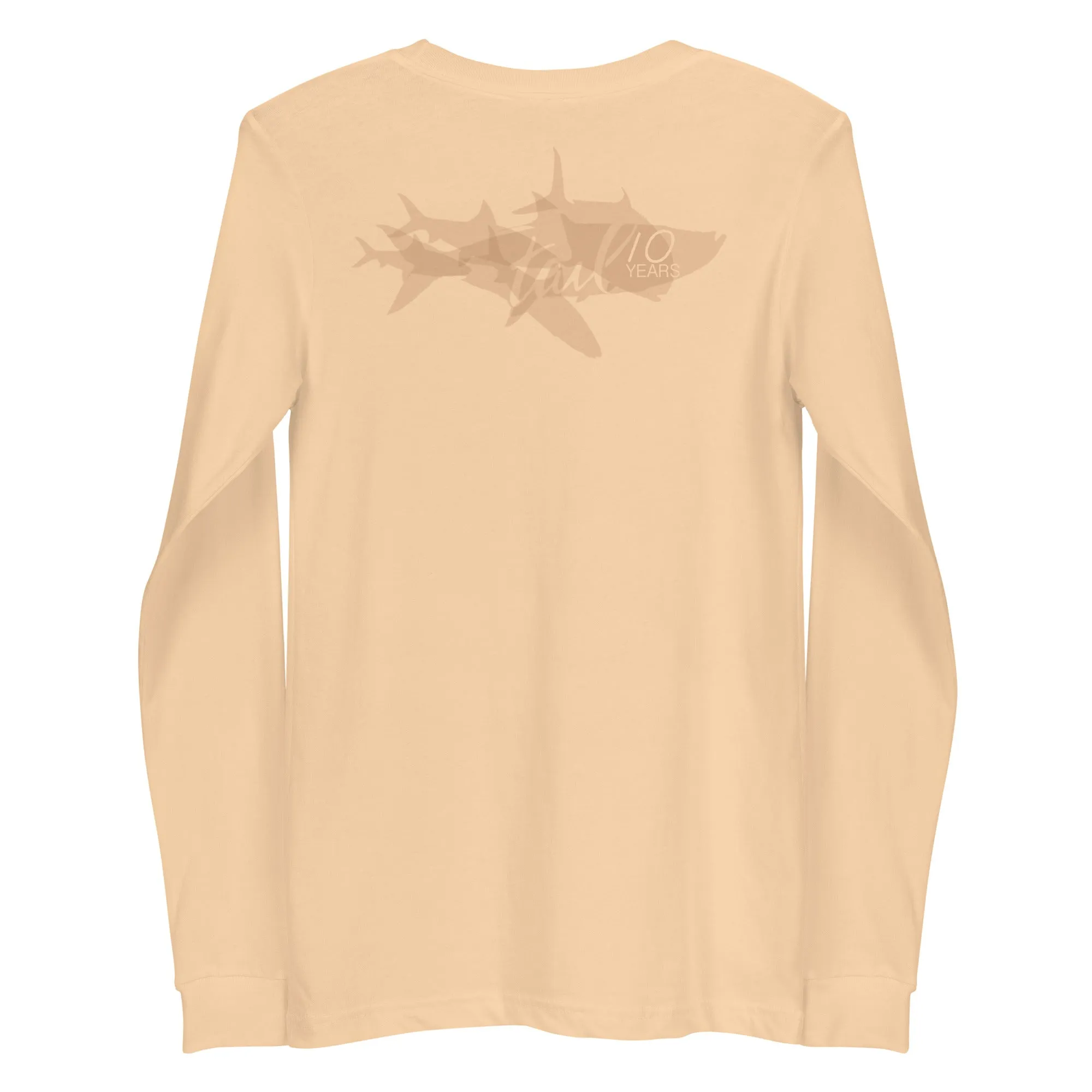 Shadow Slam 10 year Long Sleeve Tee -  Beige