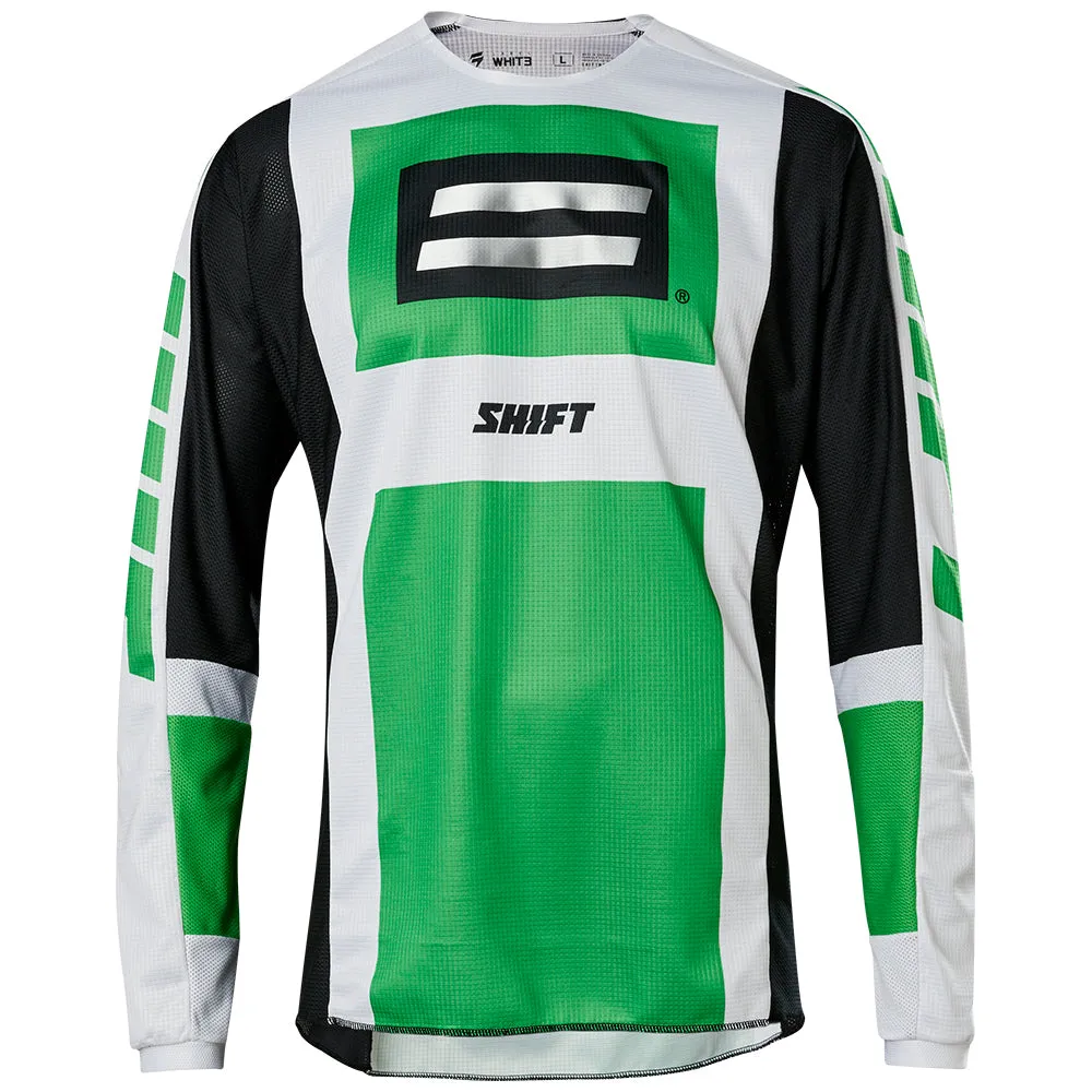 SHIFT WHIT3 LABEL ARCHIVAL JERSEY SE [GREEN/BLACK]