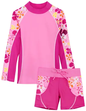 Shoreline Rash Guard & Swim Short - Fresia