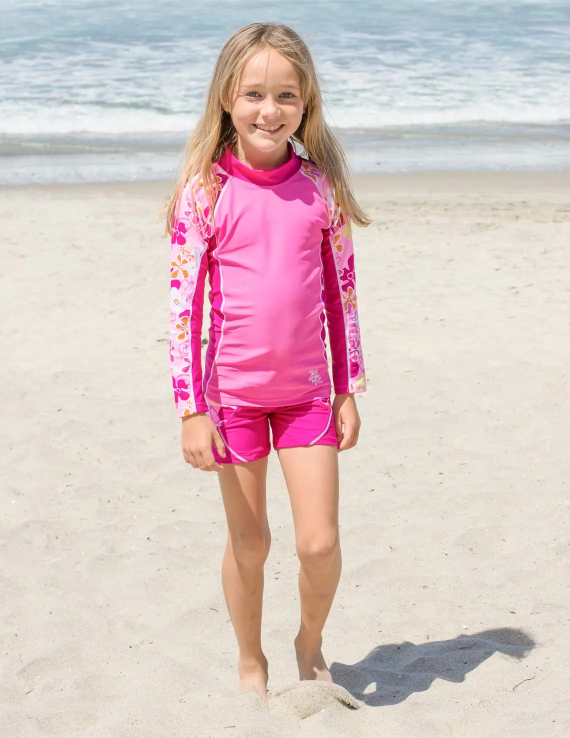 Shoreline Rash Guard & Swim Short - Fresia