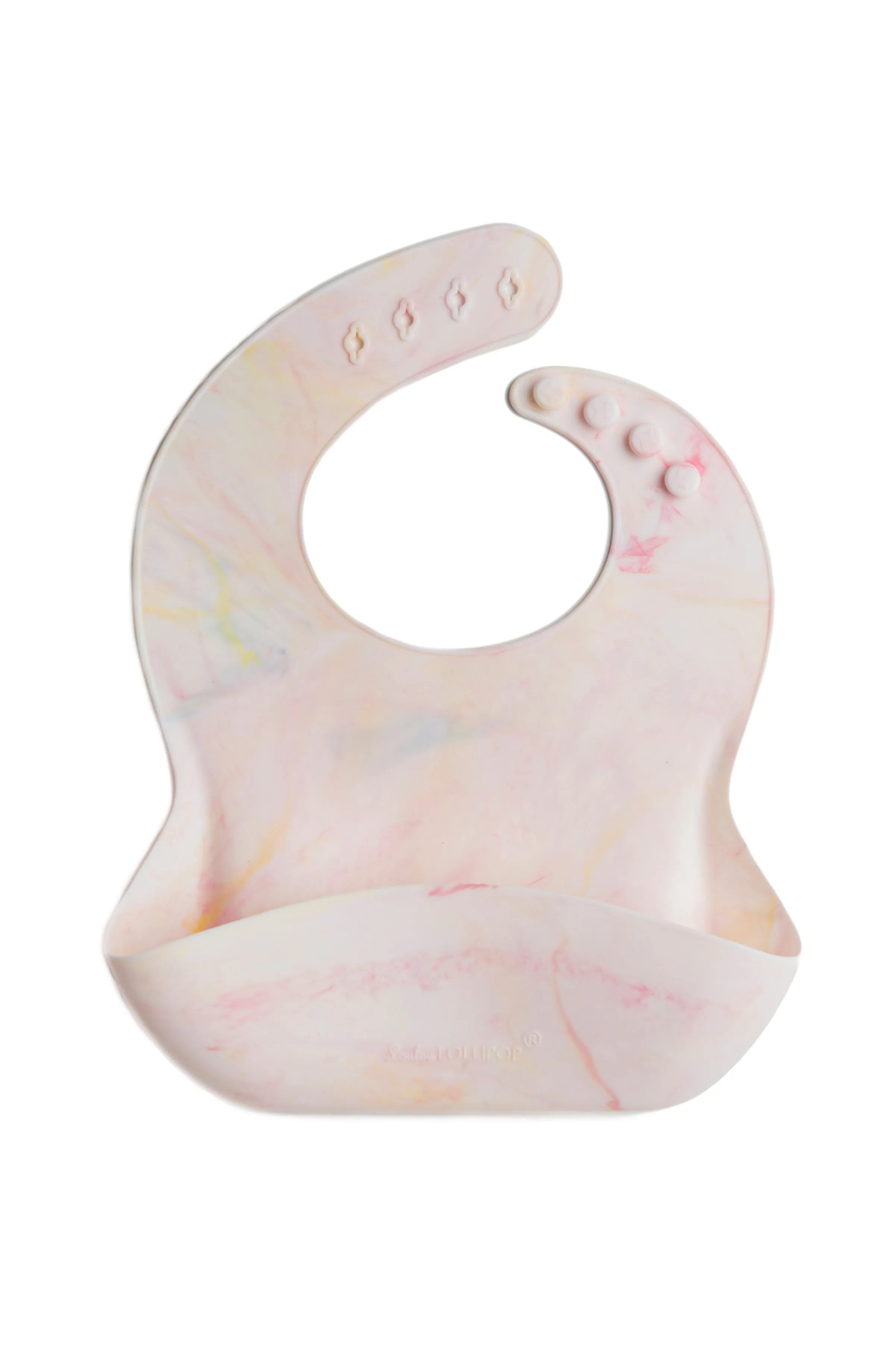 Silicone Bib - Rainbow Tie Dye