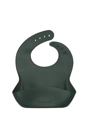 Silicone Bib - Spruce Green
