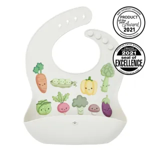 Silicone Food Bib | Soft, Adjustable & Easy to Clean