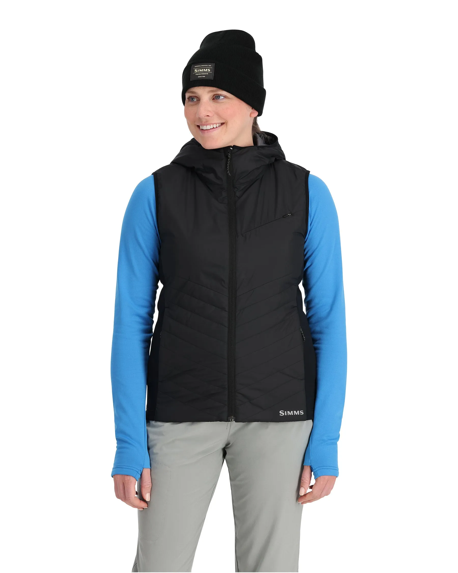 Simms W's Fall Run Hybrid Hooded Vest