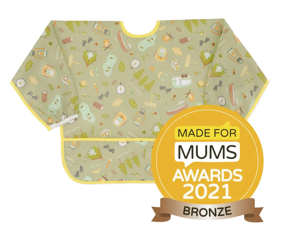 Sleeved Bib  assorted design.