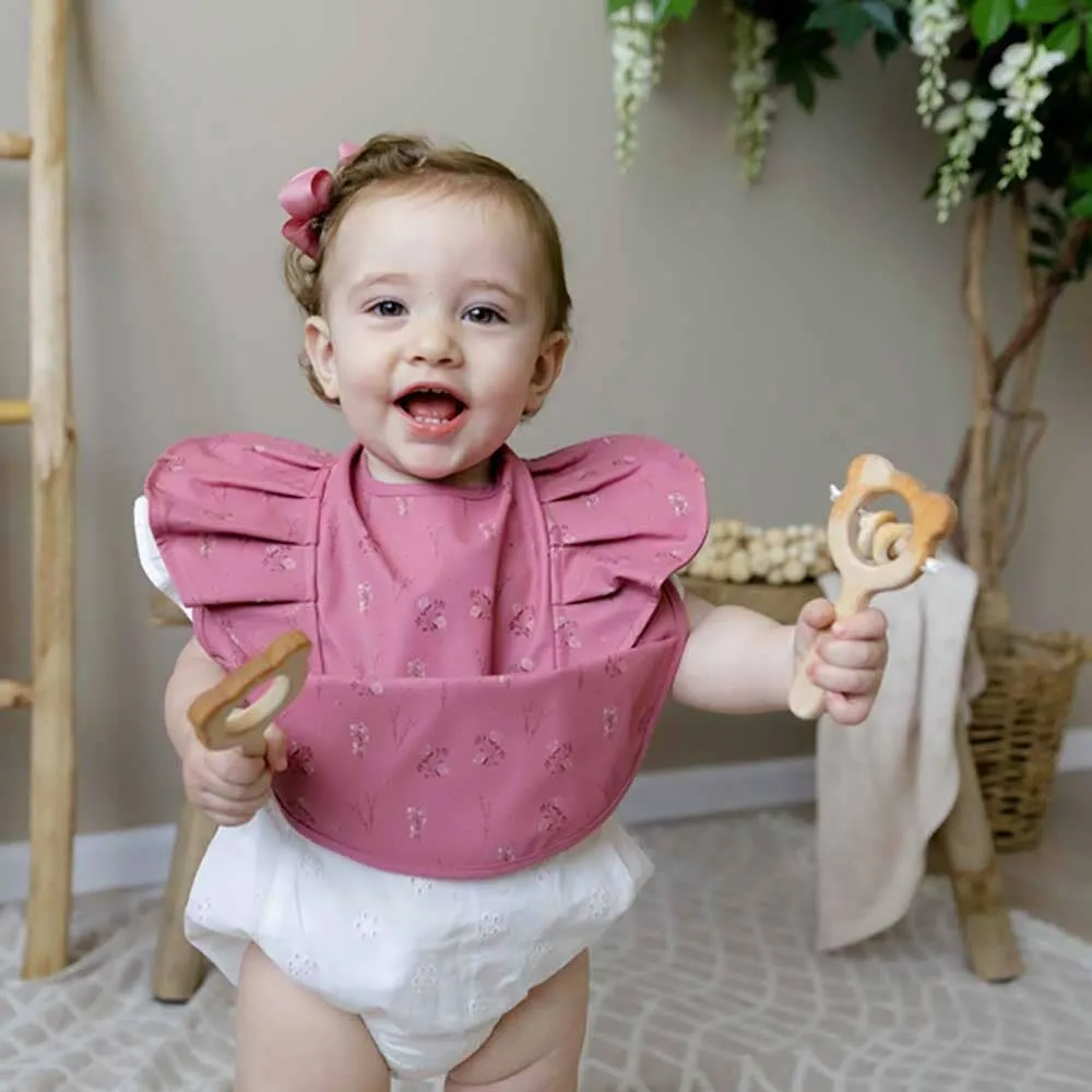 Snuggle Hunny - Floret Frill Snuggle Bib
