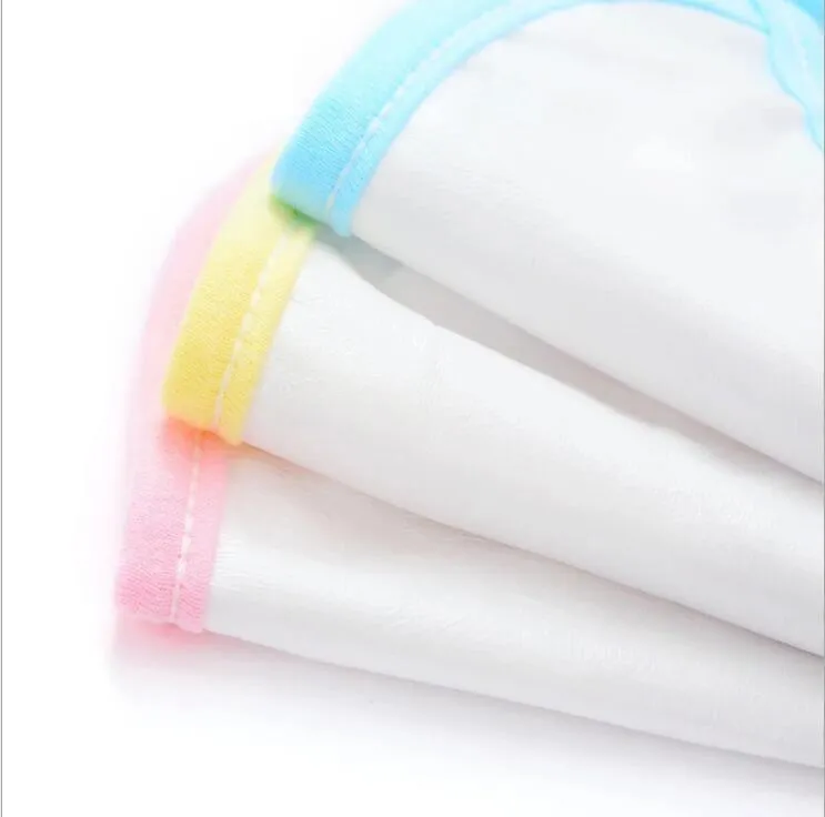 Soft Newborn Cotton Elephant Feeding Burp Cloth Waterproof Infant Animal Double Layer Bandana Feeding Bib For Kids