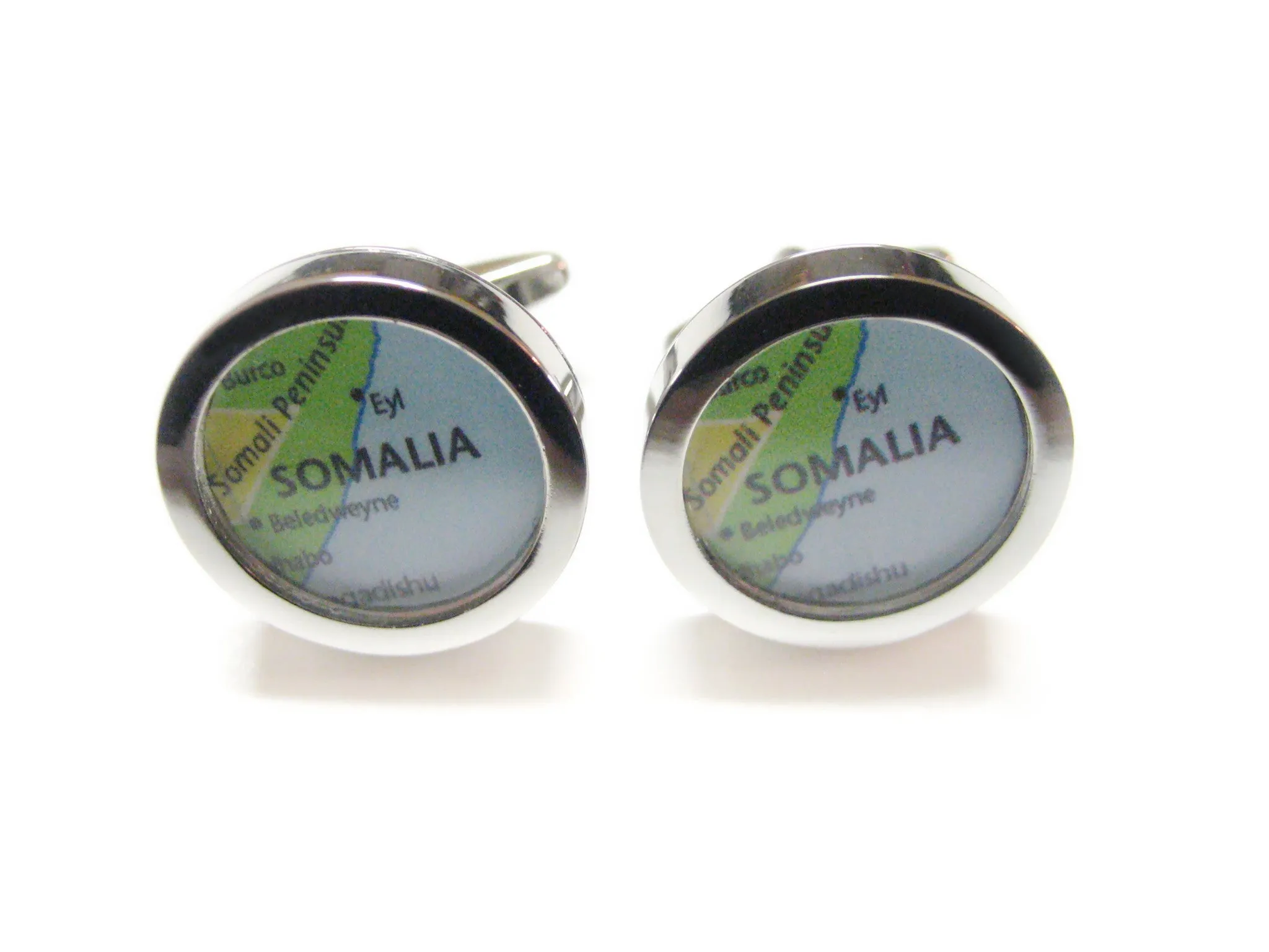 Somalia Map Cufflinks