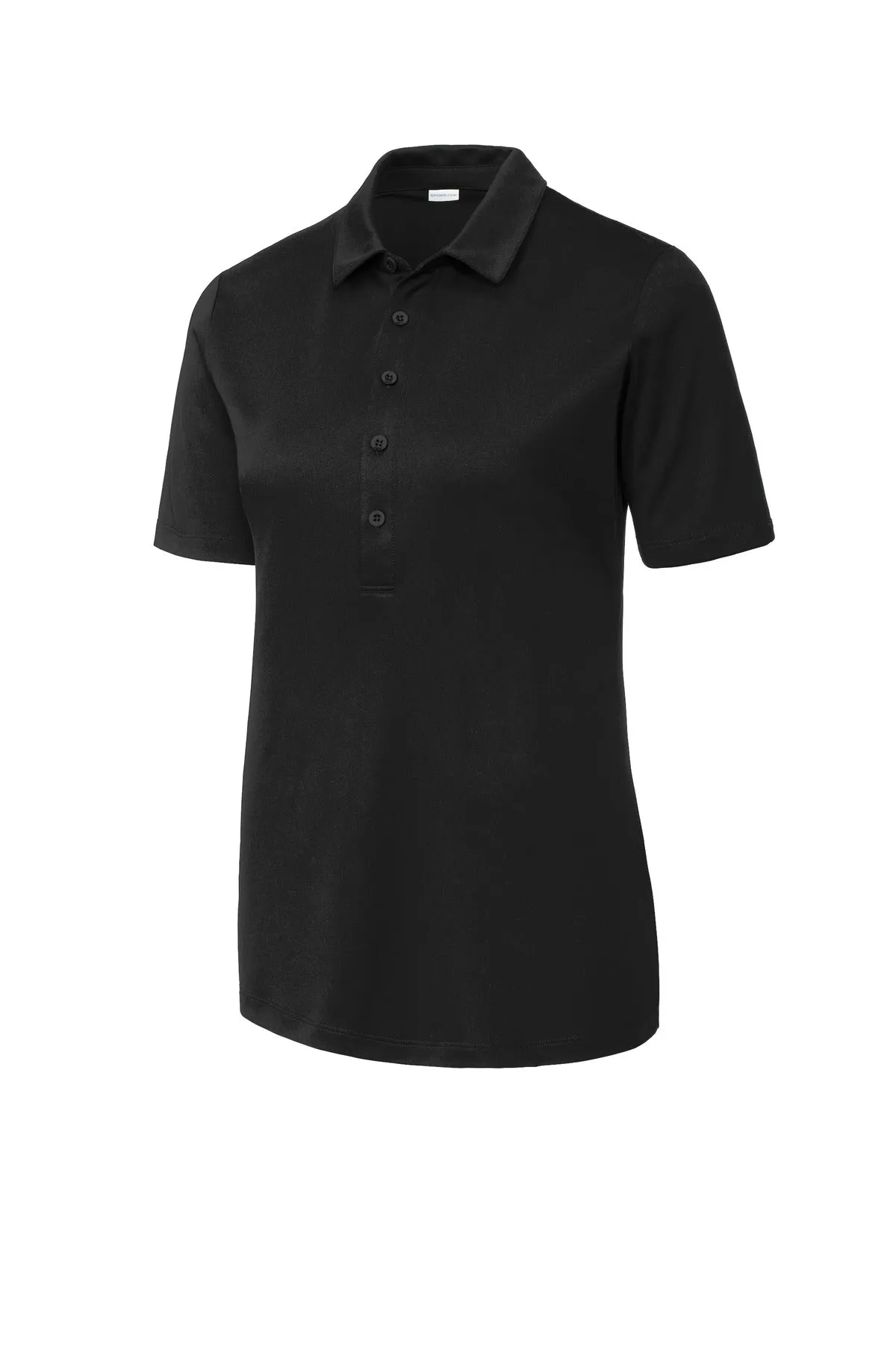 Sport-Tek Women's Posi-UV  Pro Polo.  LST520 Black