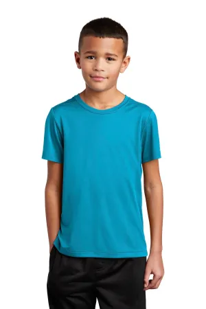 Sport-Tek  Youth Posi-UV Pro Tee. YST420 Sapphire