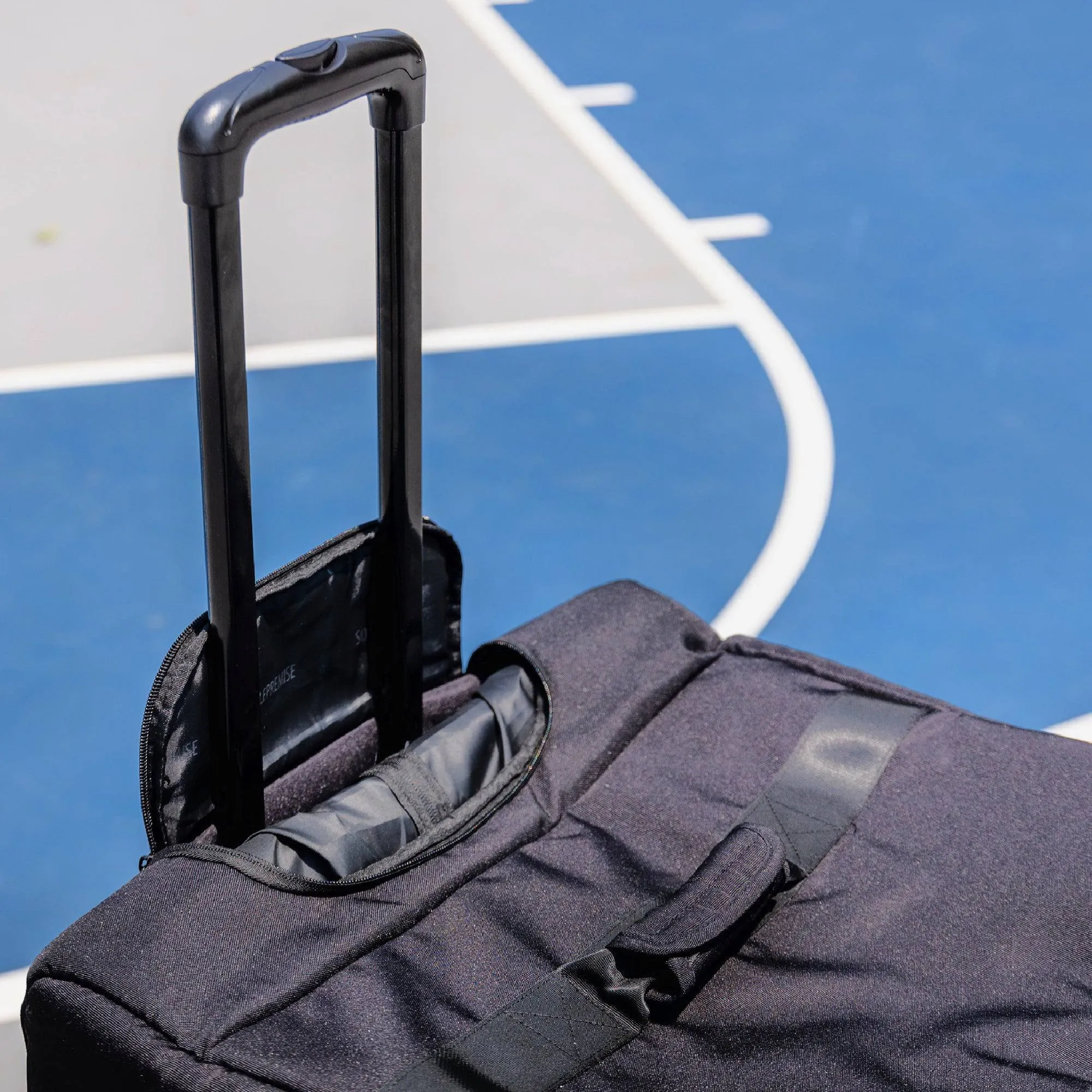 Sports Equipment Carrier With Wheels (Holds 18-20 Pairs of Shoes)
