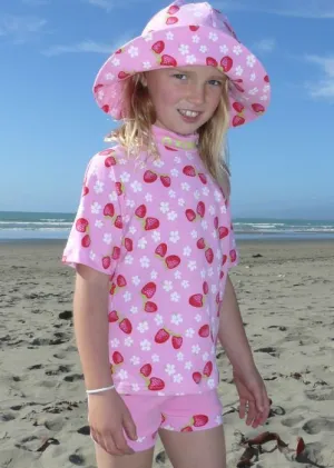 Sposh 2 piece hotpants sets - strawberry