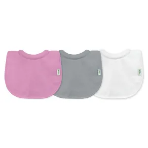 Stay-Dry Pink Set Milk-Catcher Bib 2 PK (Min. of 2, multiples of 2)