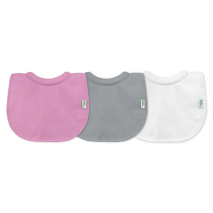 Stay-Dry Pink Set Milk-Catcher Bib 2 PK (Min. of 2, multiples of 2)