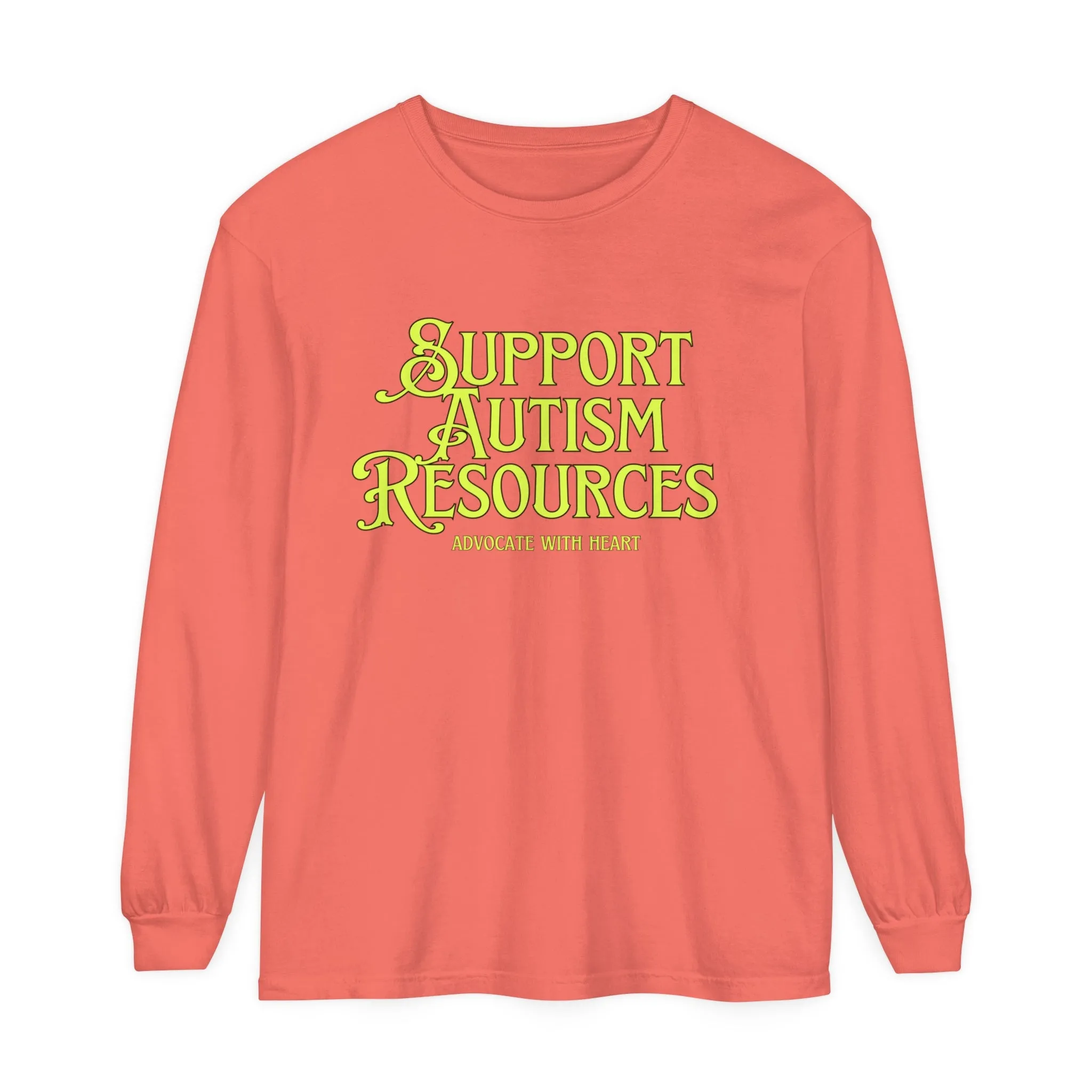Support Autism Resources Long Sleeve