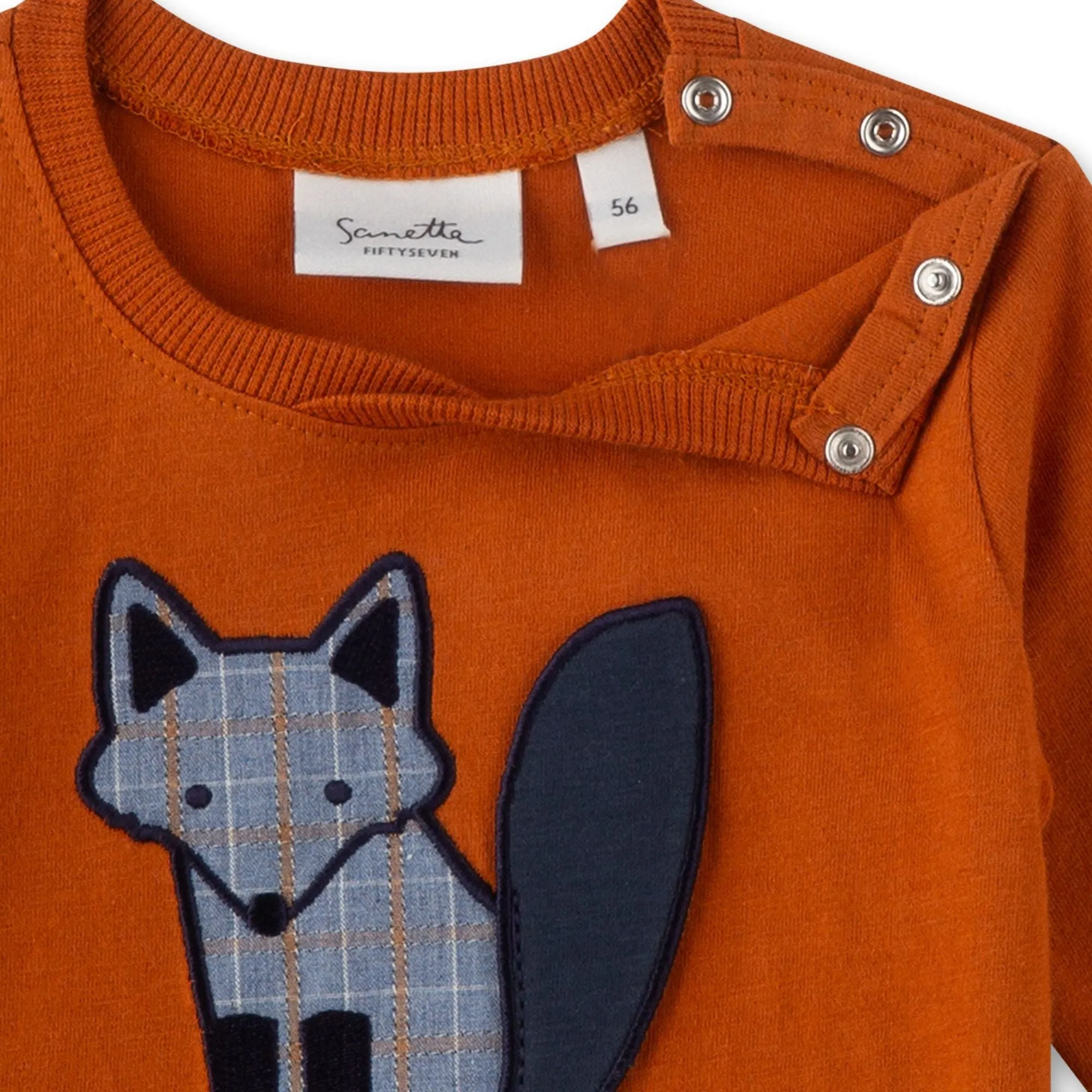 Sweatshirt Fuchs 100% GOTS Baumwolle