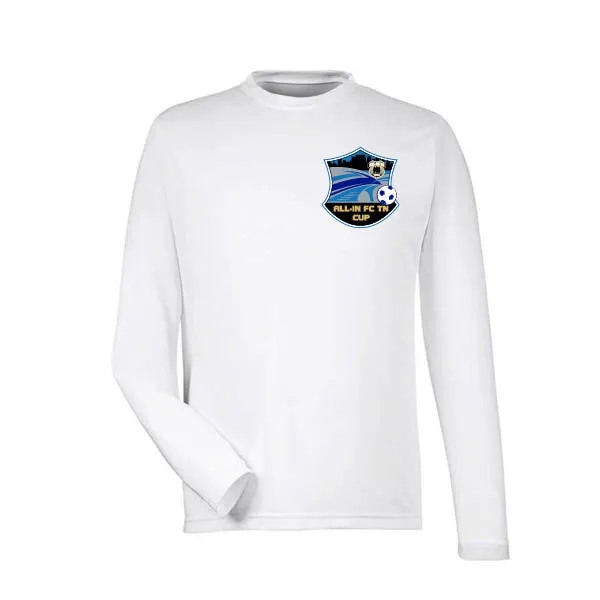 Team 365 Zone Performance Long Sleeve Shirts All In FC TN Cup