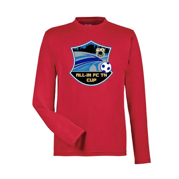 Team 365 Zone Performance Long Sleeve Shirts All In FC TN Cup