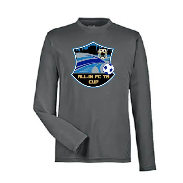 Team 365 Zone Performance Long Sleeve Shirts All In FC TN Cup