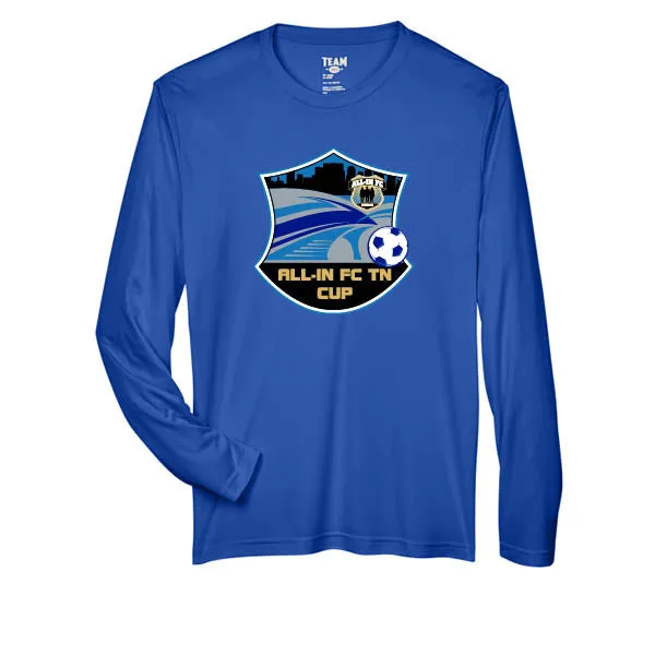 Team 365 Zone Performance Long Sleeve Shirts All In FC TN Cup