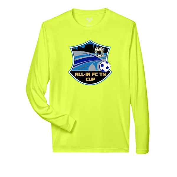 Team 365 Zone Performance Long Sleeve Shirts All In FC TN Cup