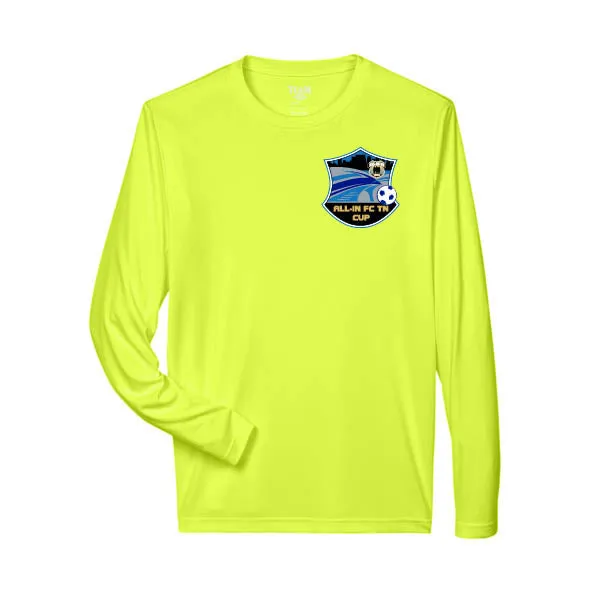 Team 365 Zone Performance Long Sleeve Shirts All In FC TN Cup